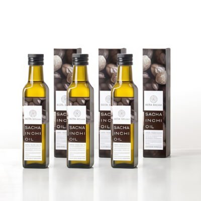 Sacha Inchi Omega 3 Olio 3x250ml naturale ricco di Omega-3 spremuto a freddo