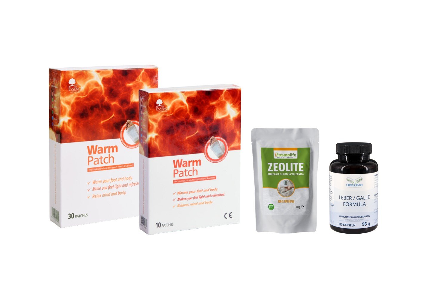 cura60 Cura disintossicante corpo 30 giorni con Warm Patch