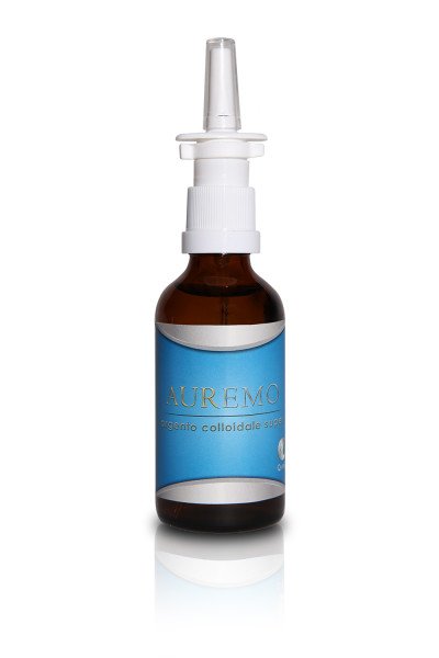 50ml spray con pompa – Auremo argento supercolloidale