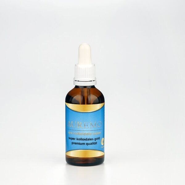 50ml mit Pipette - Auremo superkolloidales Gold